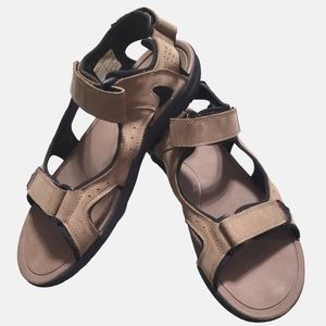 Vionic Men's Sandals Adjustable Arch Support Neil ASR 1596 Mens Sandals Size 10